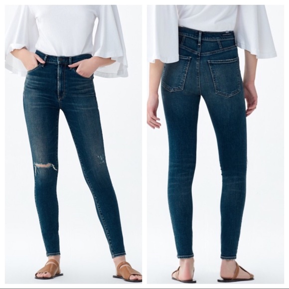 Citizens Of Humanity Denim - CHRISSY UBER HIGH RISE SKINNY IN ROULETTE